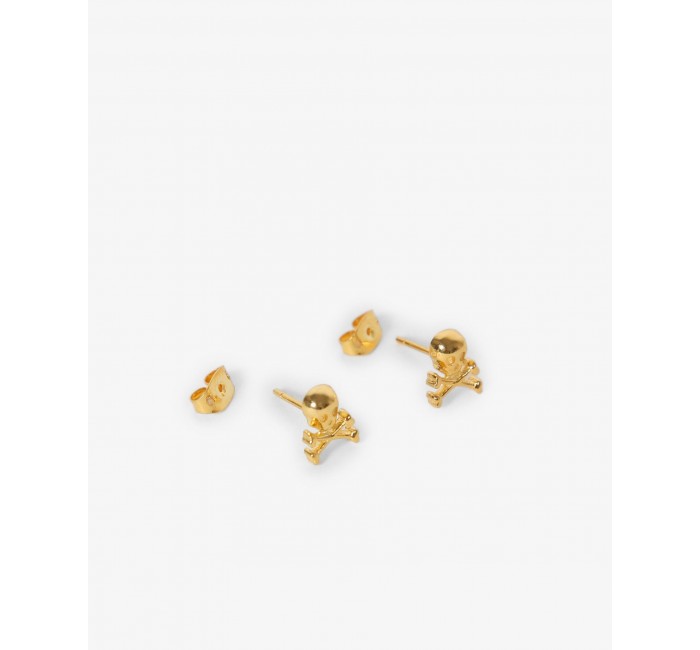 MINI SKULL EARRING
