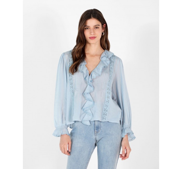 ROMAN RUFFLE SHIRT