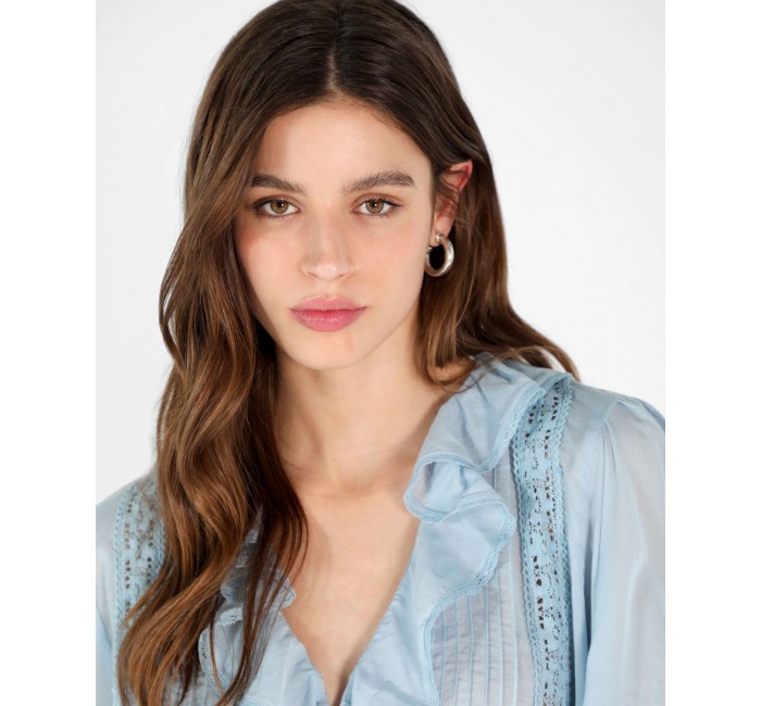ROMAN RUFFLE SHIRT