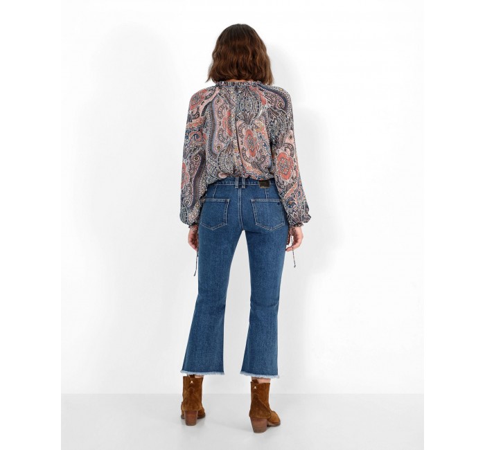 NEW ANKLE FLARE DENIM