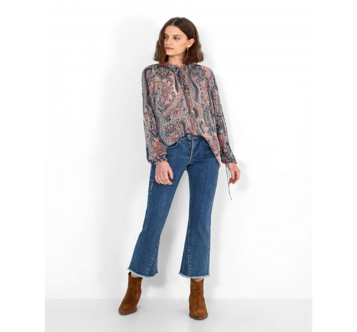 NEW ANKLE FLARE DENIM