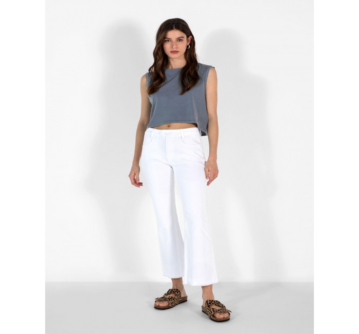 NEW ANKLE FLARE DENIM