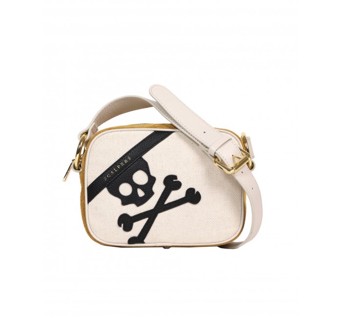 CANVAS MAXI SKULL BAG