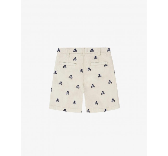 SKULL EMB SHORT KIDS