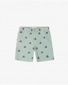 SKULL EMB SHORT KIDS