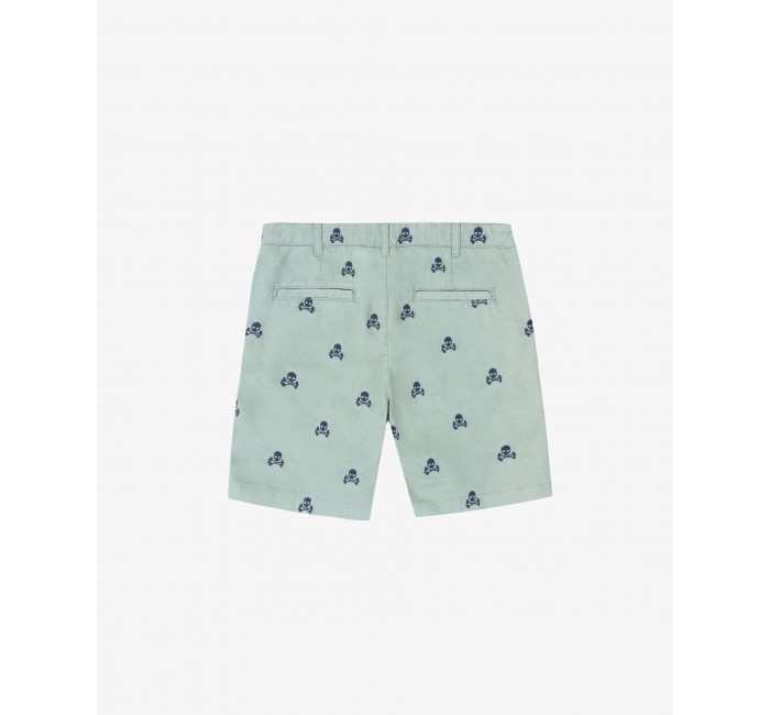 SKULL EMB SHORT KIDS