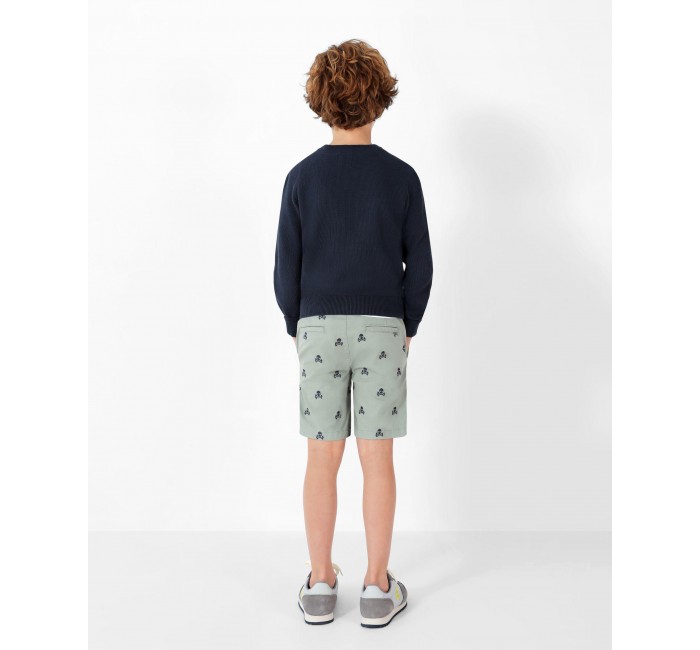 SKULL EMB SHORT KIDS