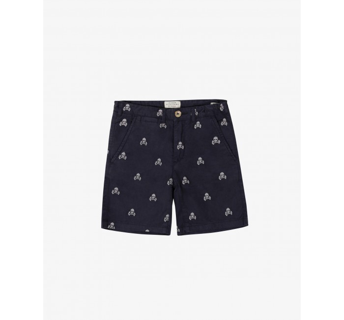 SKULL EMB SHORT KIDS