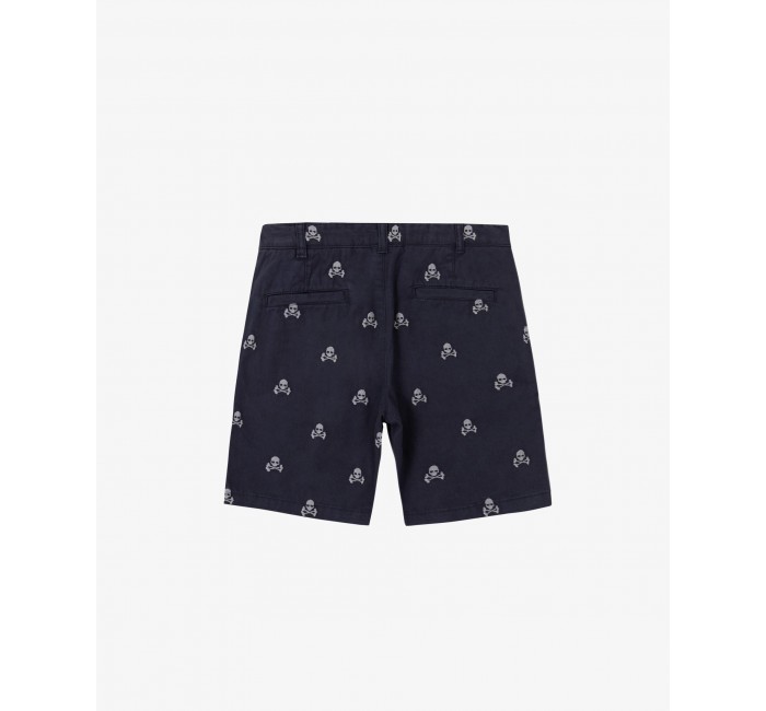 SKULL EMB SHORT KIDS